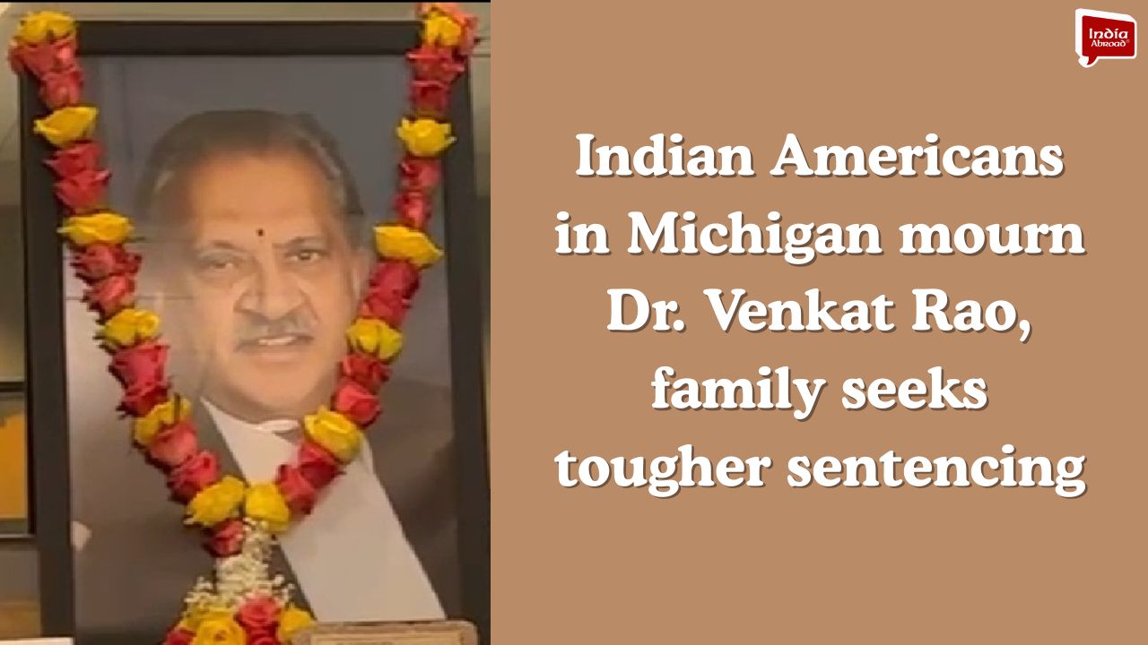 Indian Americans in Michigan mourn Dr. Venkat Rao, family seeks tougher sentencing