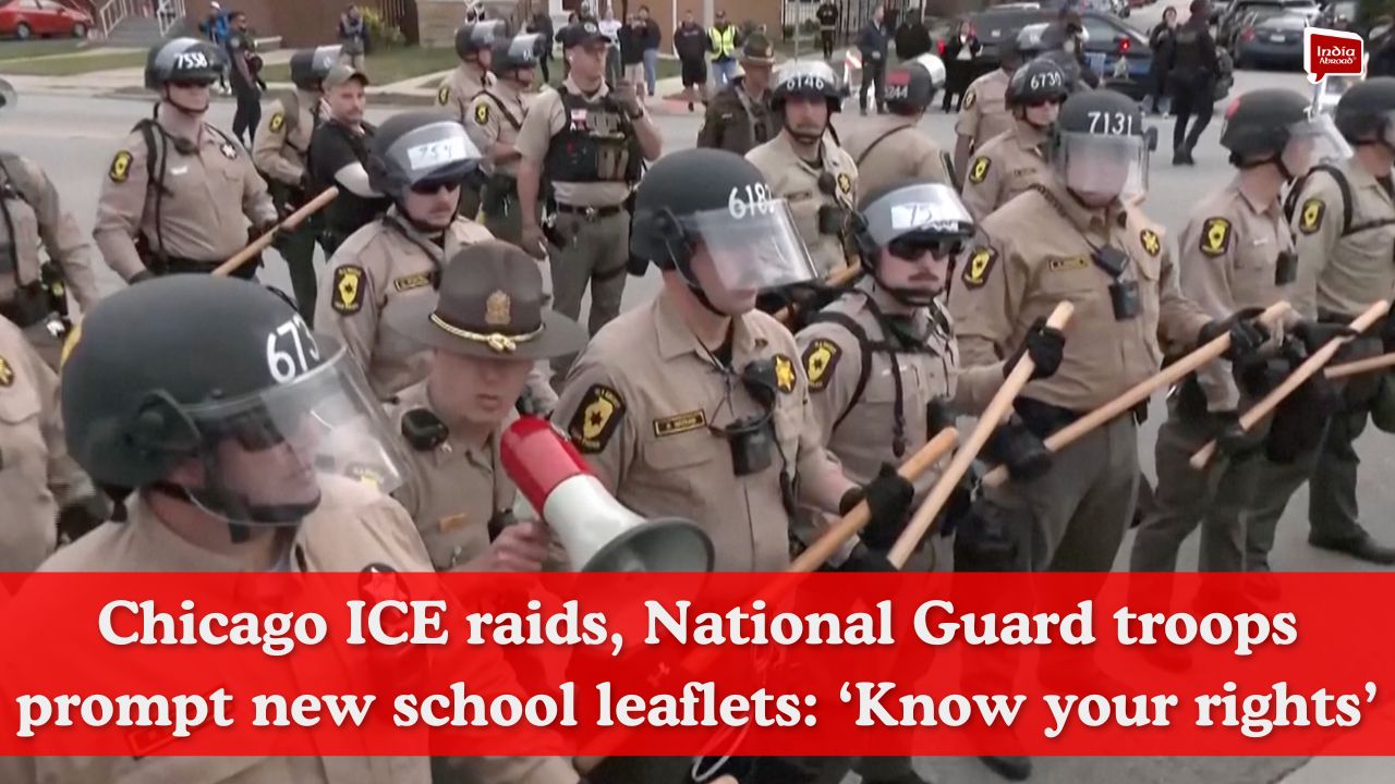 Chicago ICE raids, National Guard troops prompt new school leaflets: Know your rights