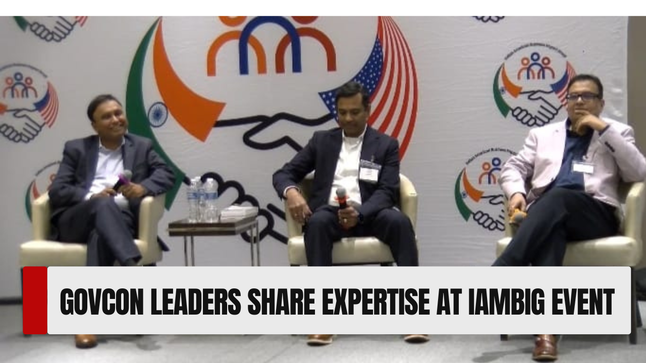 Indian American GovCon leaders share expertise at IAMBIG panel