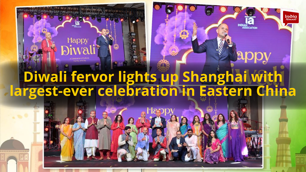 Diwali fervor lights up Shanghai with largest-ever celebration in Eastern China