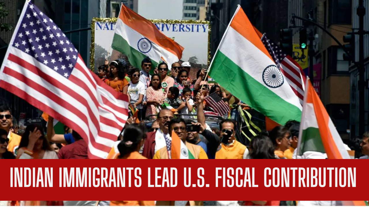 Indian immigrants make largest positive fiscal contribution to U.S: Report