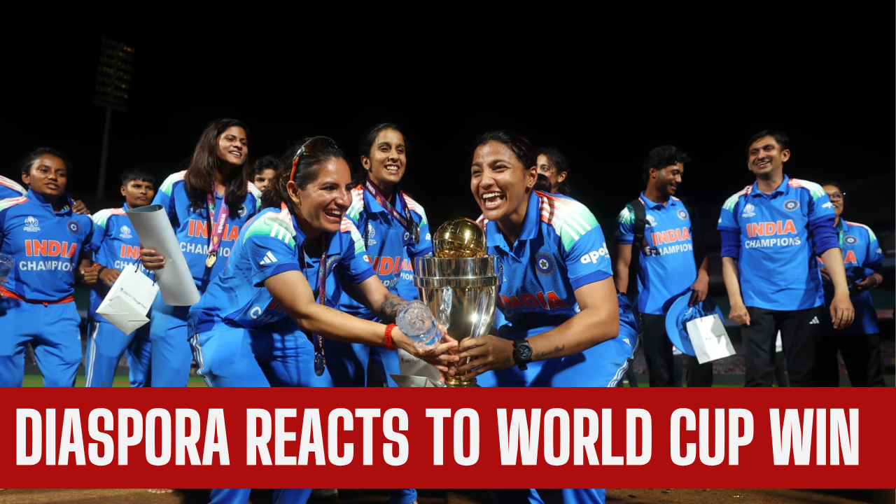 Indians in New Jersey Celebrate Historic Women’s Cricket World Cup Victory