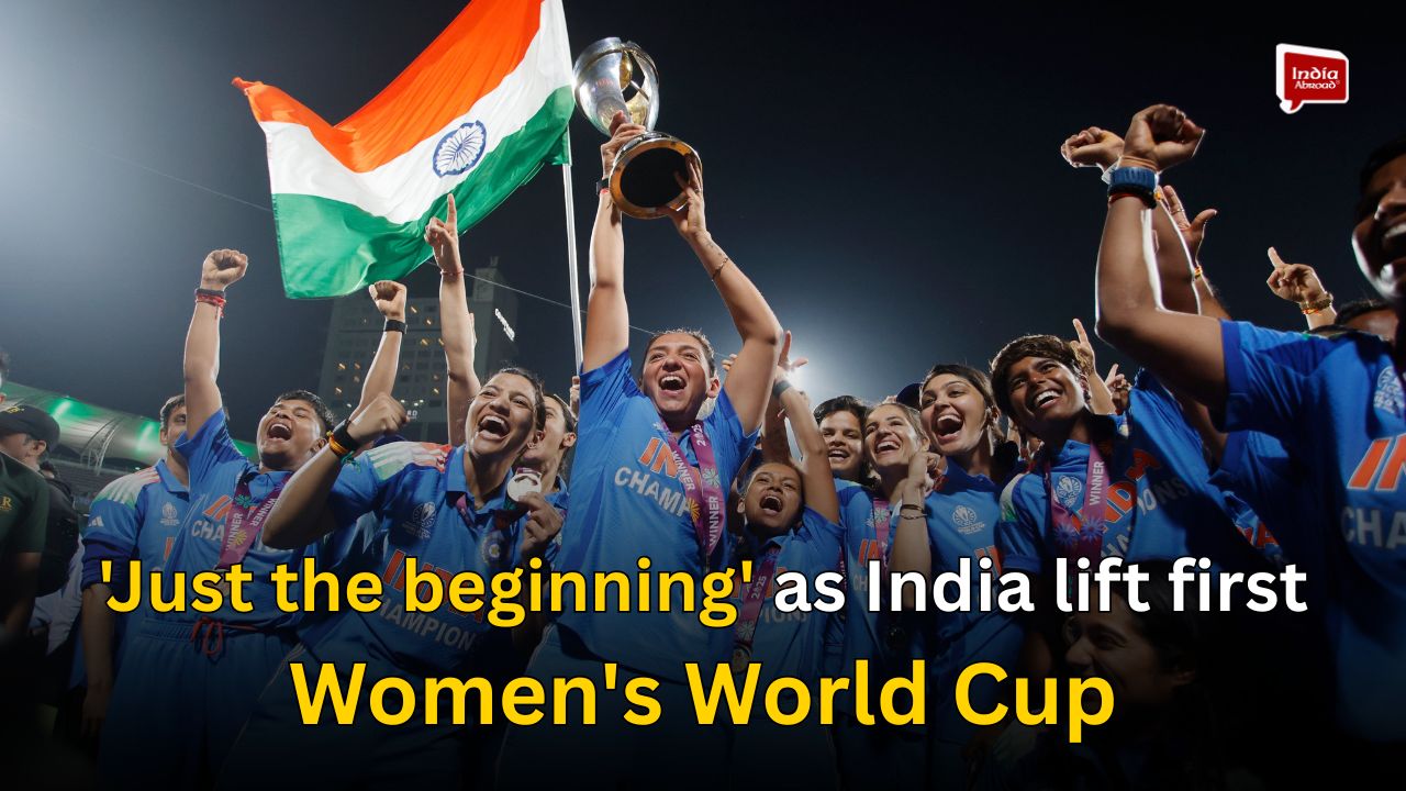 'Just the beginning' as India lift first Women's World Cup