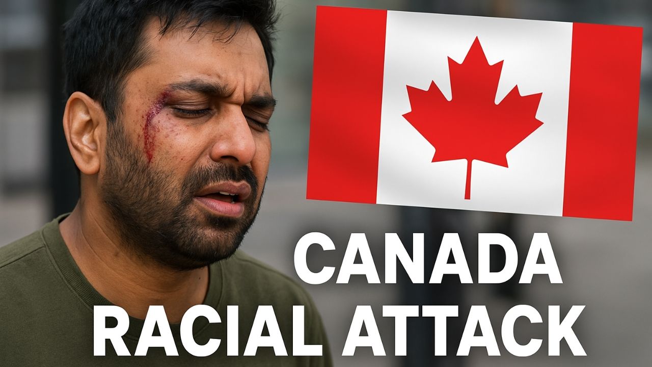 कनाडा में भारतीय पर नस्लभेदी हमला, वायरल वीडियो से मचा बवाल