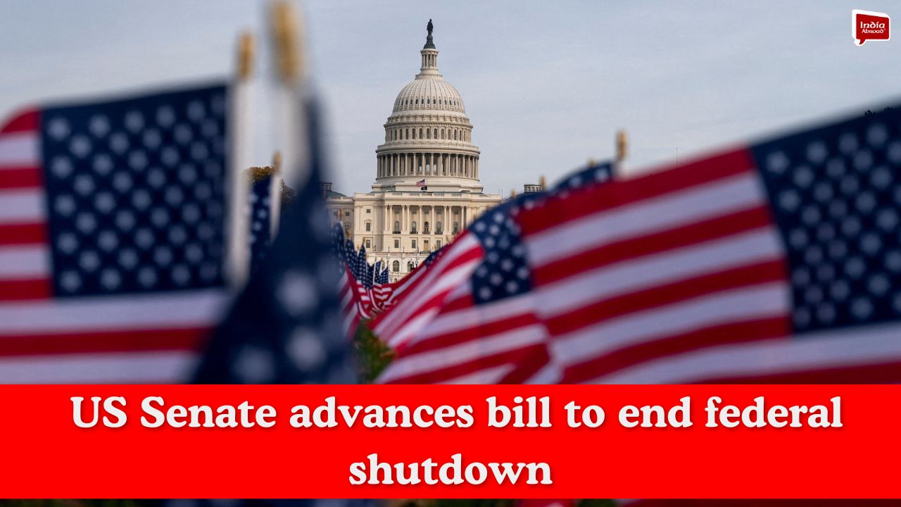 US Senate advances bill to end federal shutdown