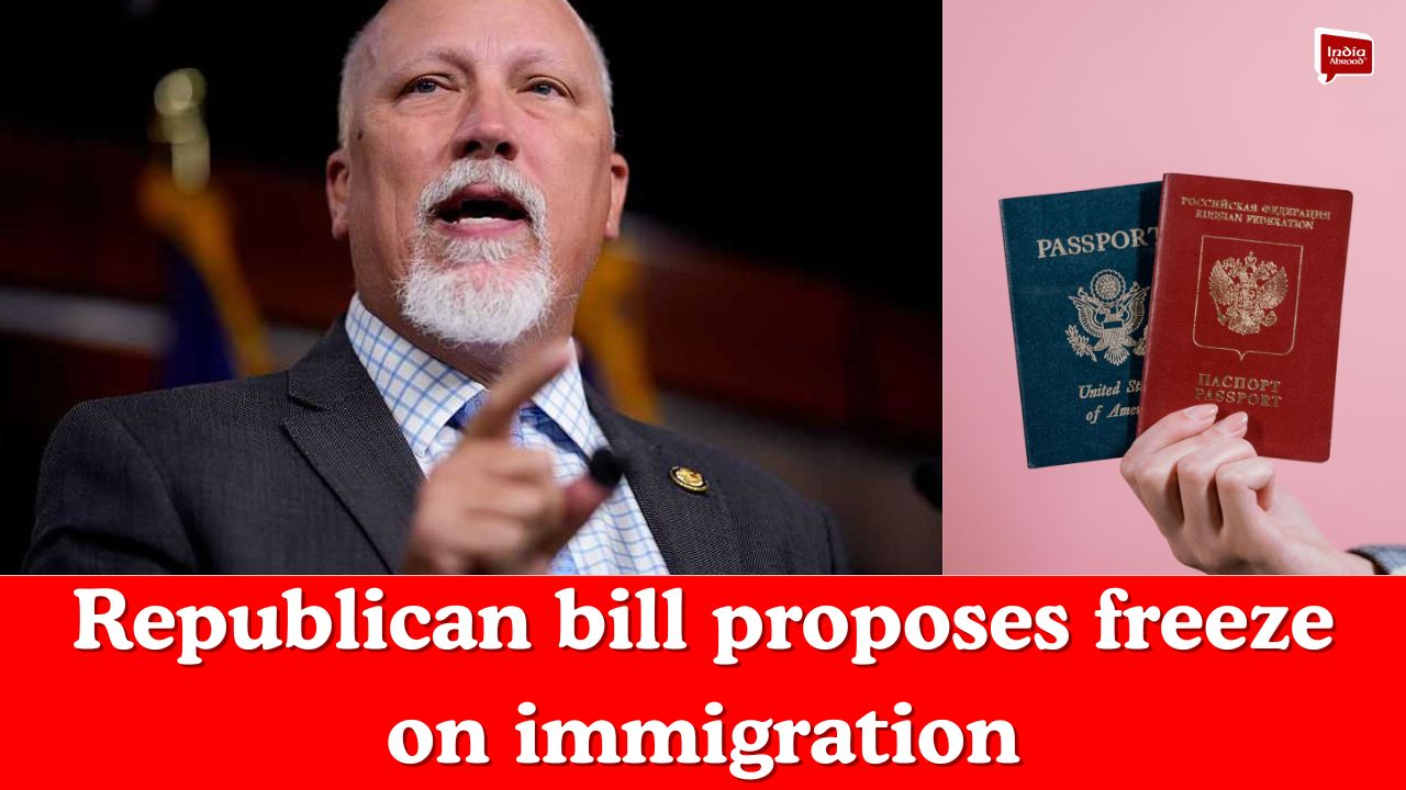 Republican bill proposes freeze on immigration