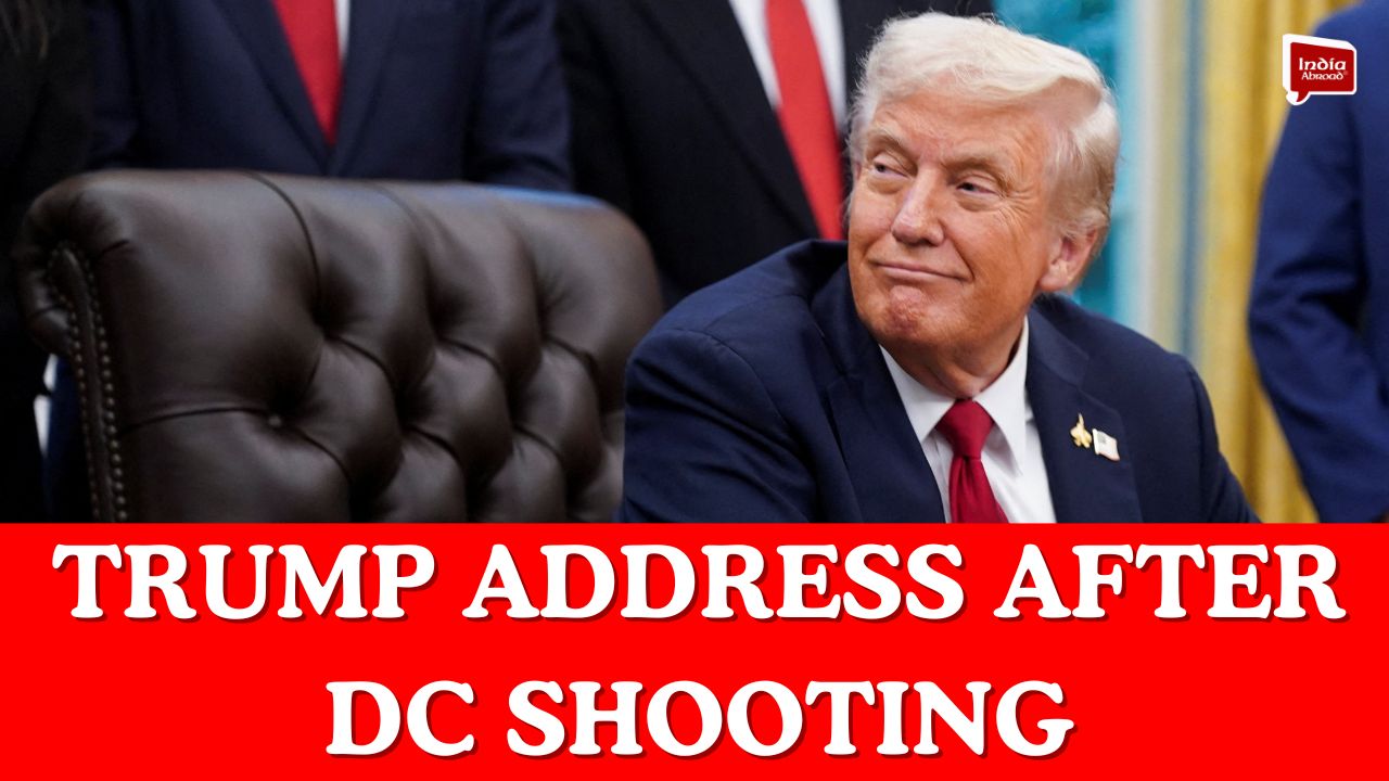 Trump address after DC shooting
