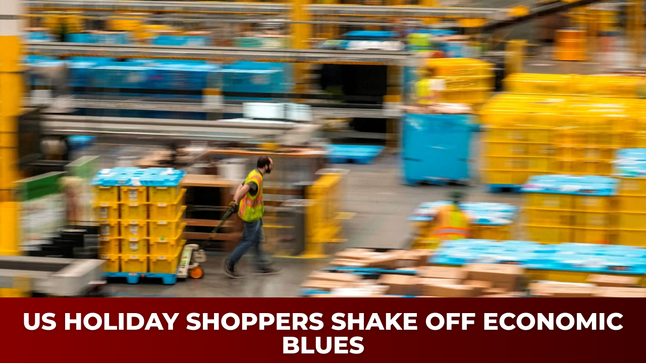 US holiday shoppers shake off economic blues for online spending spree