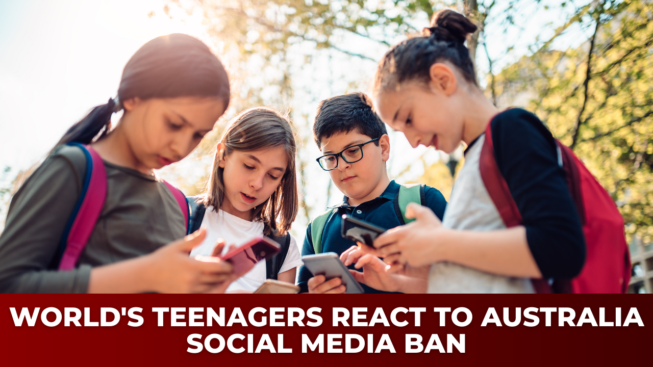 Young people around the world split over Australia's social media ban