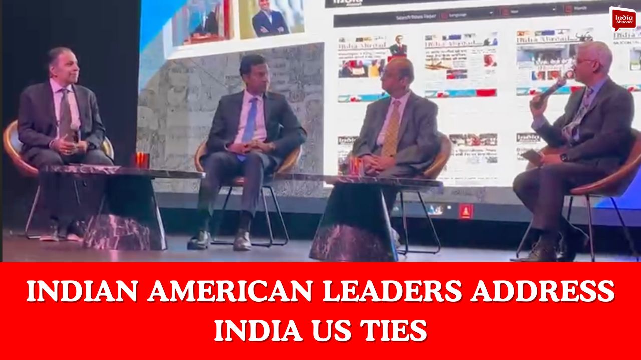Indian American leaders address India US ties