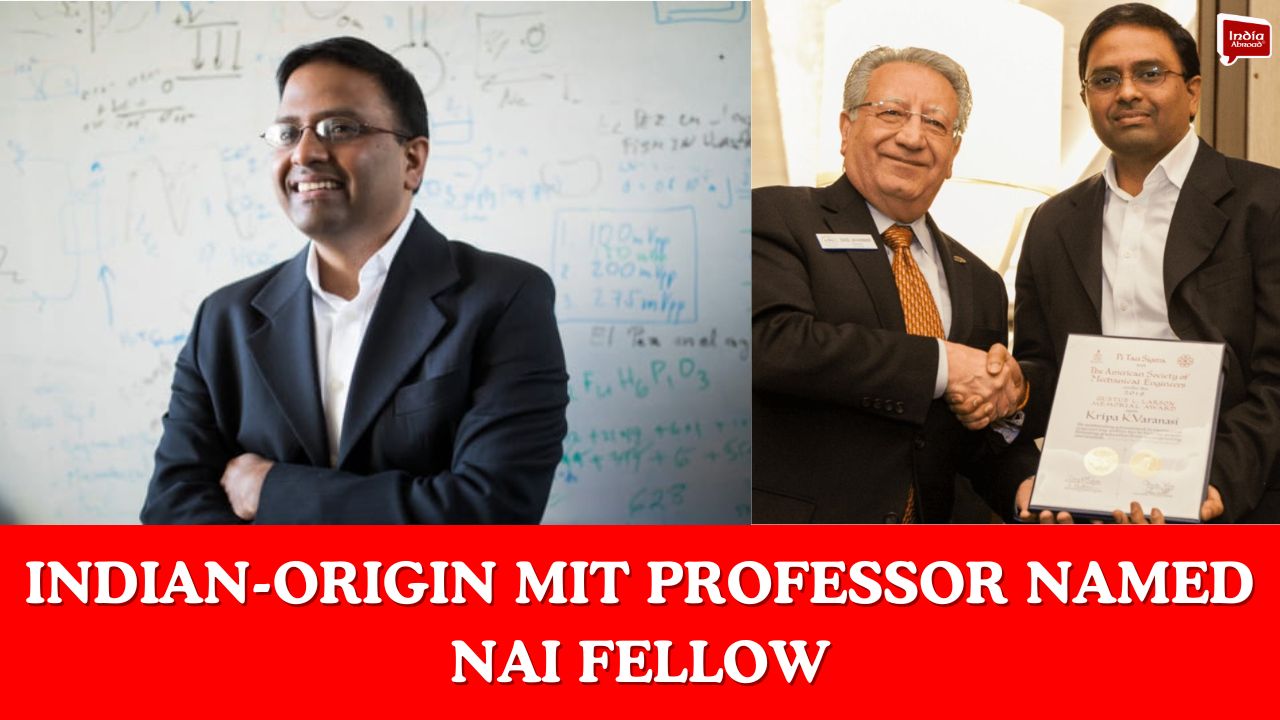 Indian-origin MIT professor named NAI Fellow
