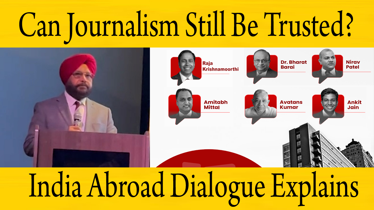 Redefining Diaspora Journalism Through India Abroad Dialogue