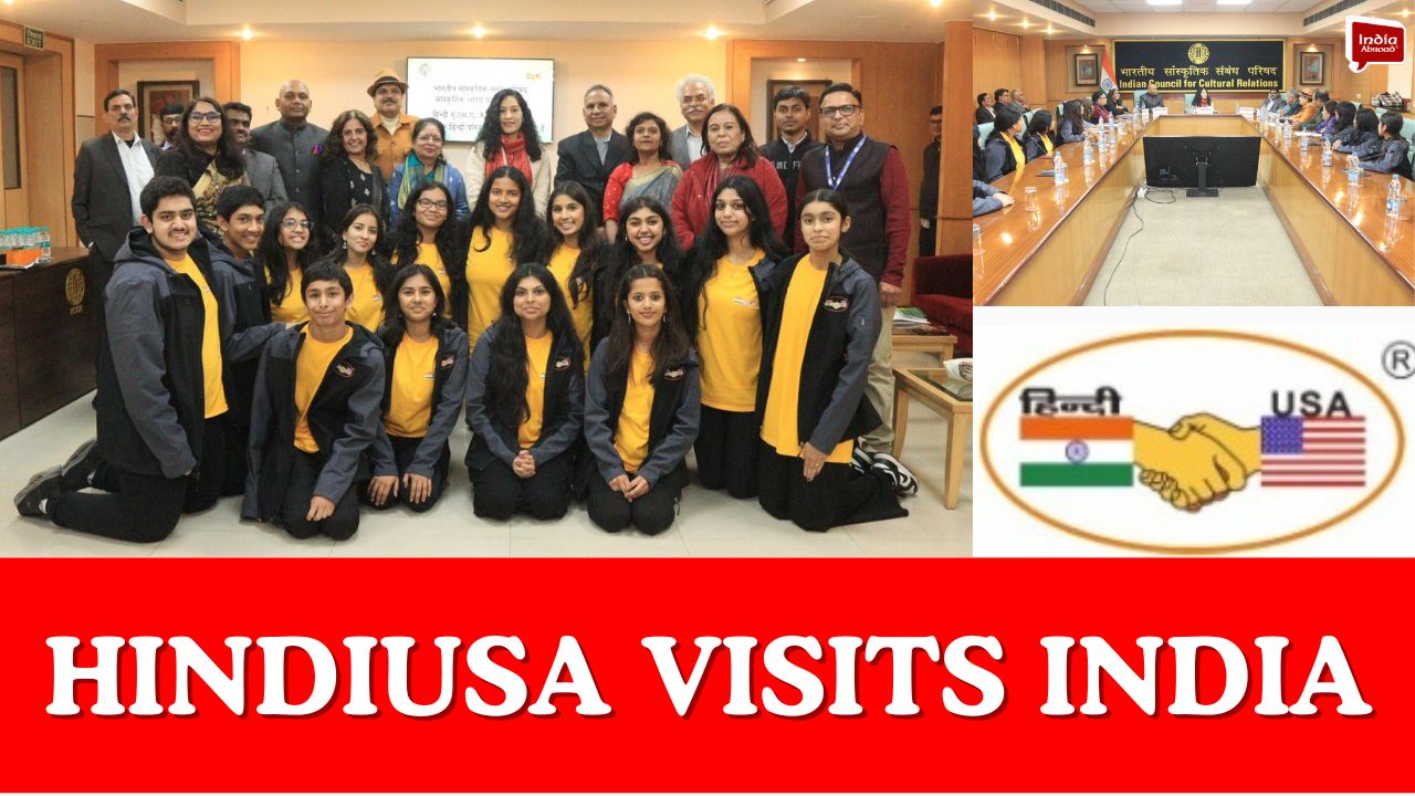 HindiUSA visits India