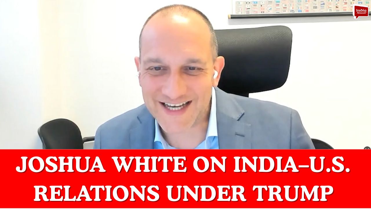 Joshua White on India–U.S. relations under Trump