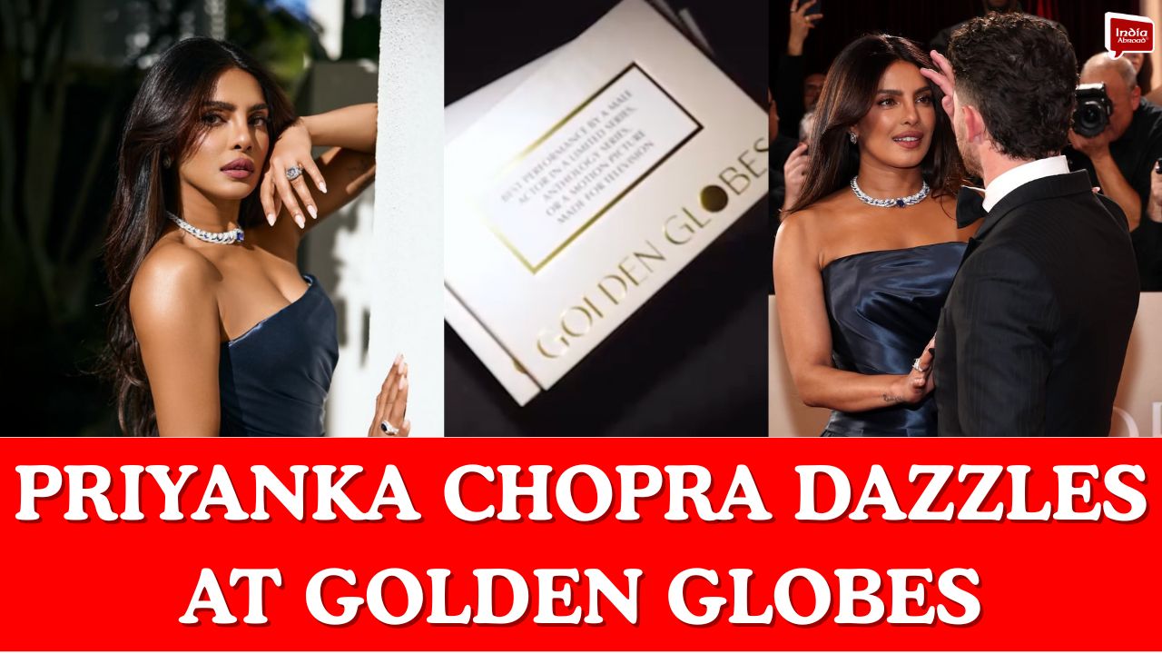 Priyanka Chopra dazzles at Golden Globes