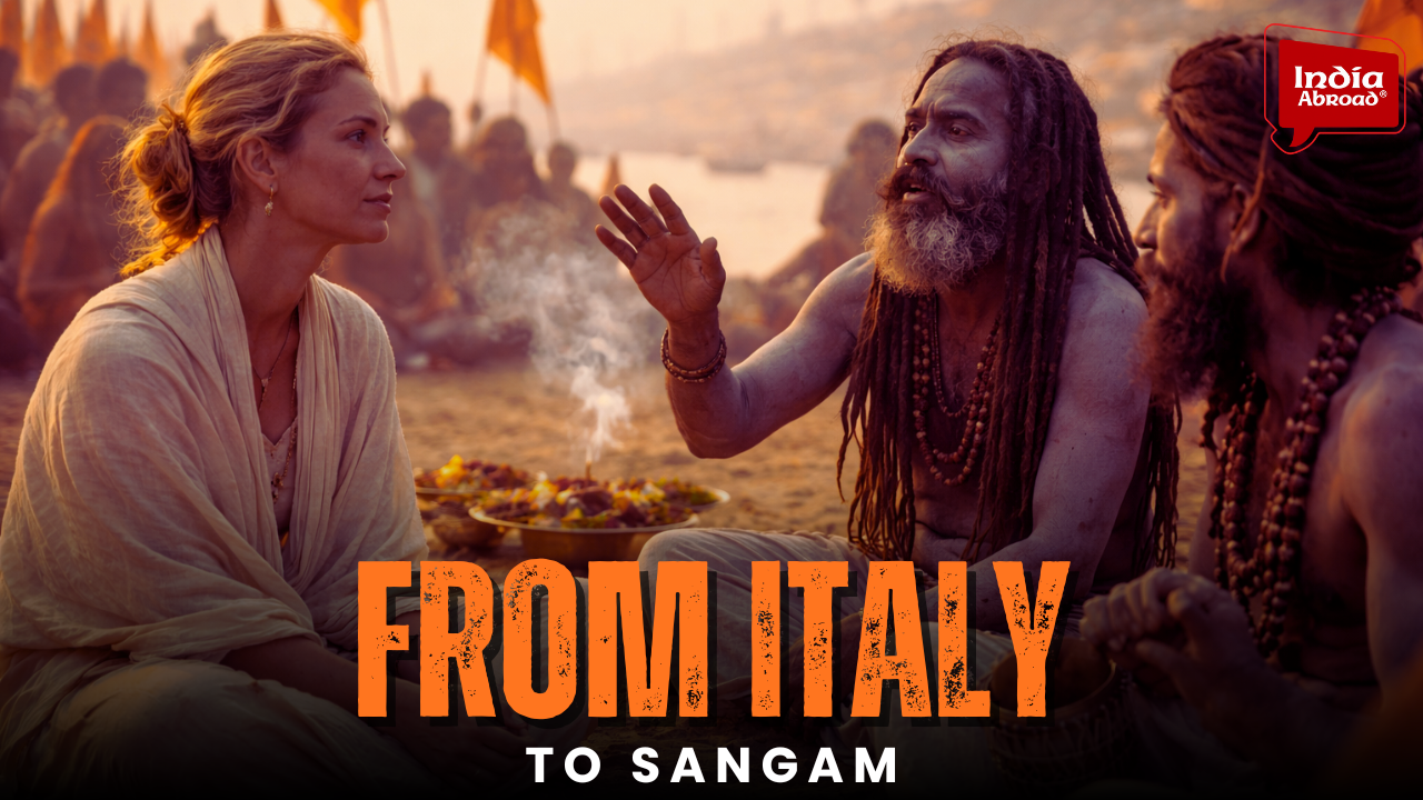 Magh Mela में Foreign Devotee का Spiritual Connect