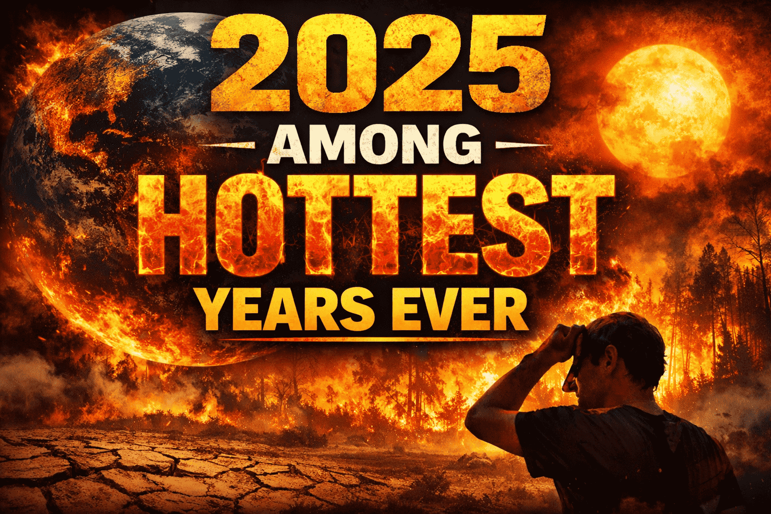 2025 among world's three hottest years on record, WMO says