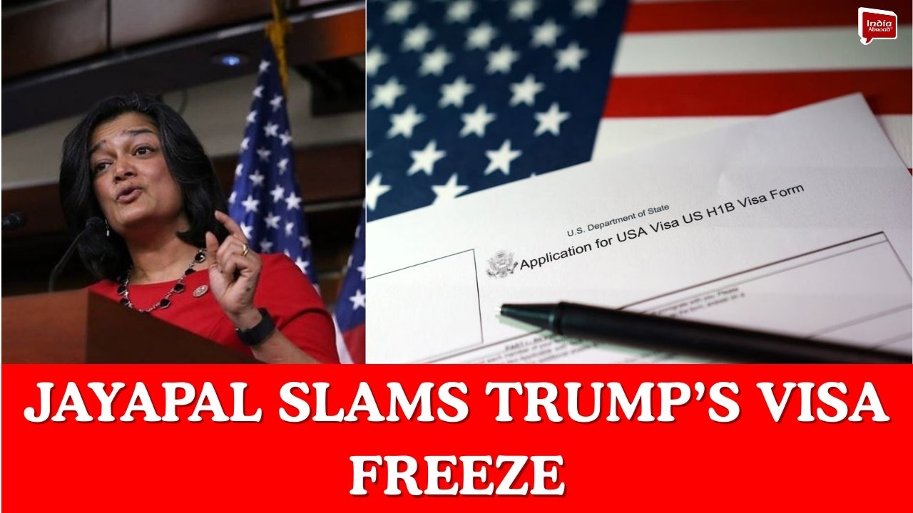 Jayapal slams Trump’s visa freeze