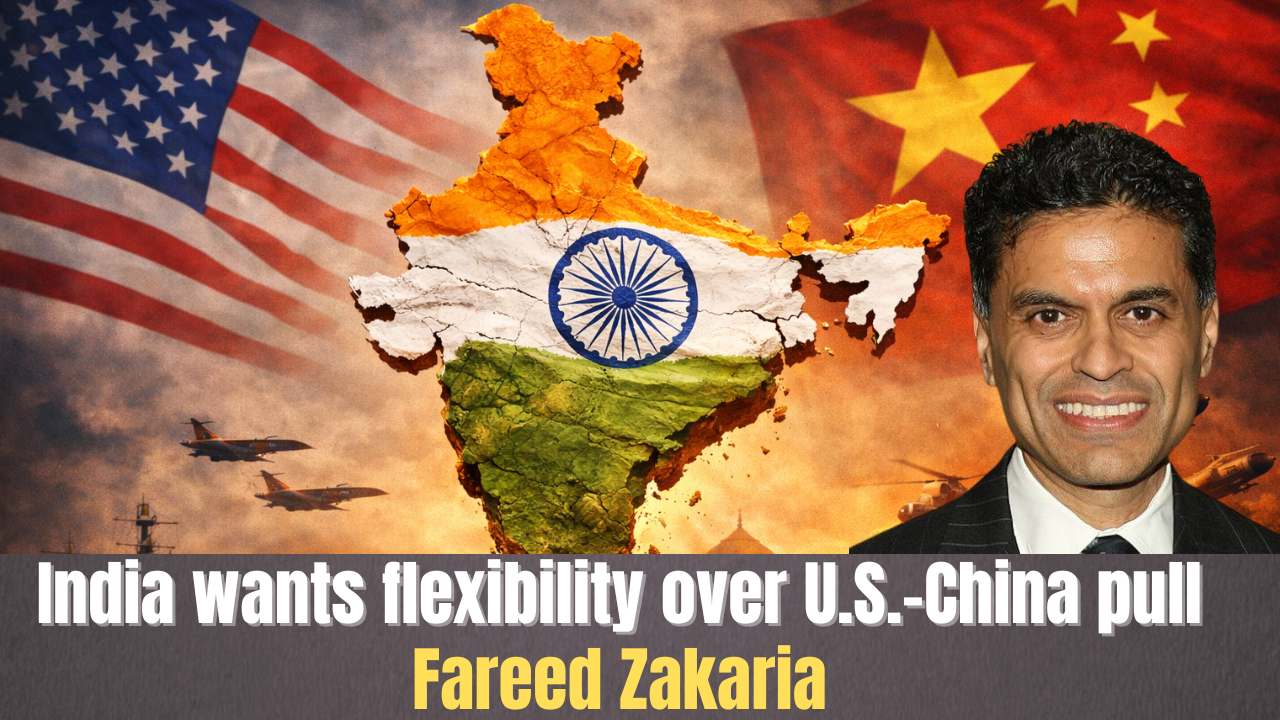 Pragmatic India shaping balance: Zakaria 