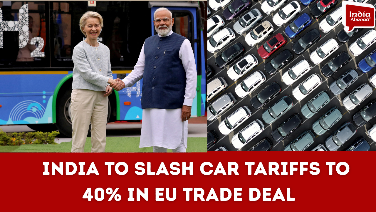 India to slash tariffs on cars to 40% in trade deal with EU