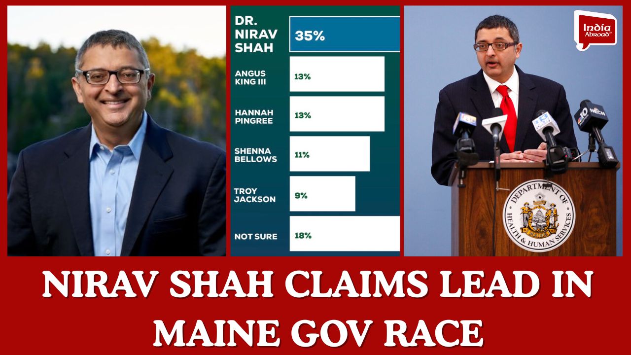 Nirav Shah claims lead in Maine Gov race
